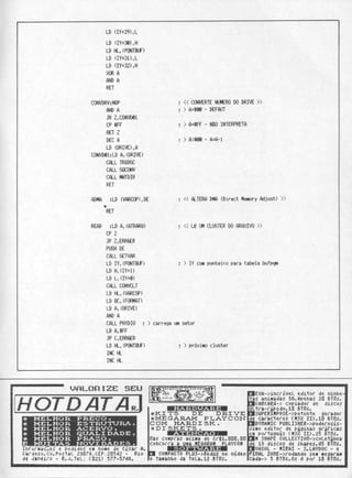 Revista CPU MSX - No. 18 - 1988