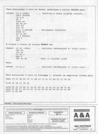 Revista CPU MSX - No. 18 - 1988
