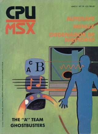 Revista CPU MSX - No. 19 - 1988