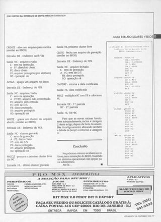 Revista CPU MSX - No. 20 - 1988