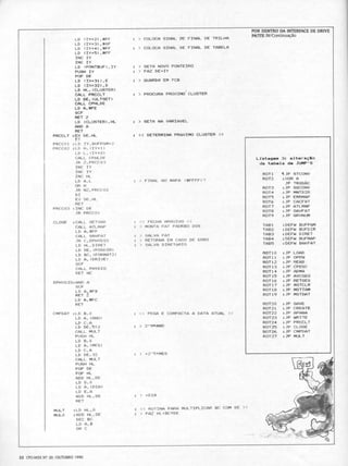 Revista CPU MSX - No. 20 - 1988