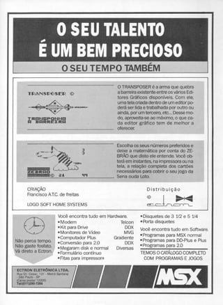 Revista CPU MSX - No. 20 - 1988