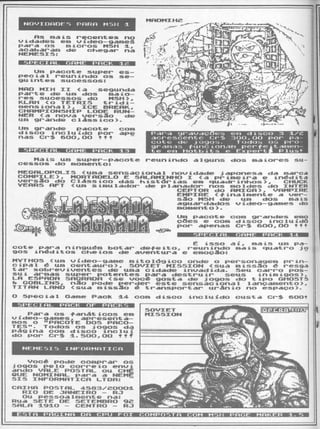 Revista CPU MSX - No. 20 - 1988