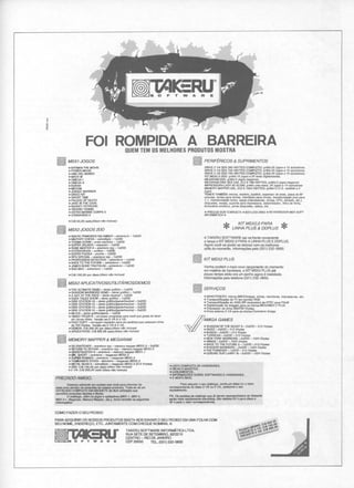 Revista CPU MSX - No. 20 - 1988