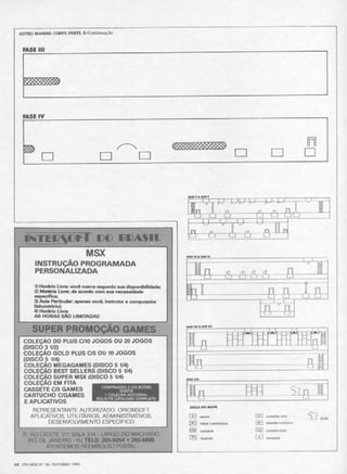Revista CPU MSX - No. 20 - 1988