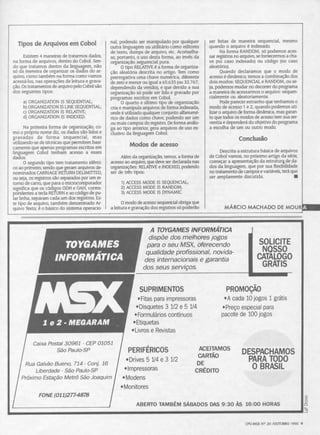Revista CPU MSX - No. 20 - 1988