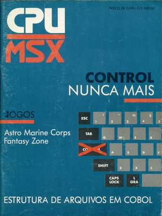 Revista CPU MSX - No. 20 - 1988