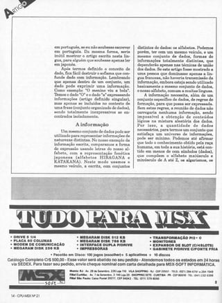 Revista CPU MSX - No. 21 - 1988