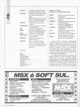 Revista CPU MSX - No. 21 - 1988