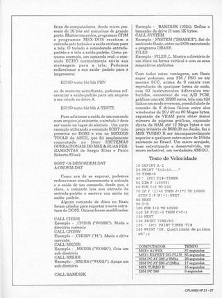 Revista CPU MSX - No. 21 - 1988