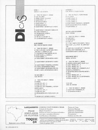 Revista CPU MSX - No. 21 - 1988