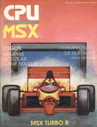 Revista CPU MSX - No. 21 - 1988