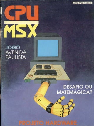 Revista CPU MSX - No. 22 - 1988