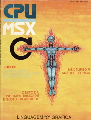 Revista CPU MSX - No. 23 - 1988