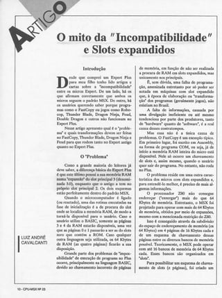 Revista CPU MSX - No. 23 - 1988