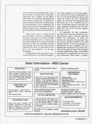 Revista CPU MSX - No. 23 - 1988