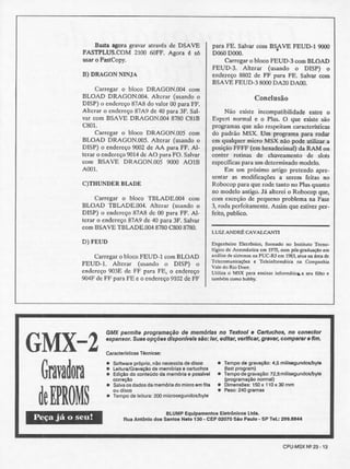 Revista CPU MSX - No. 23 - 1988