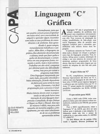 Revista CPU MSX - No. 23 - 1988