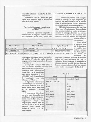 Revista CPU MSX - No. 23 - 1988