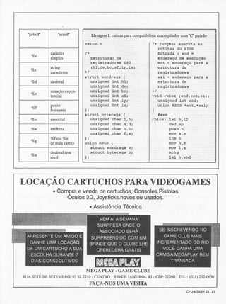 Revista CPU MSX - No. 23 - 1988