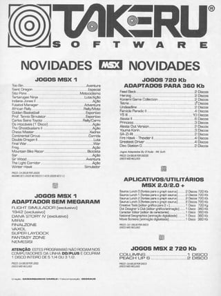 Revista CPU MSX - No. 23 - 1988