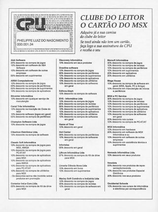 Revista CPU MSX - No. 23 - 1988