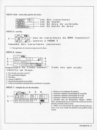 Revista CPU MSX - No. 23 - 1988