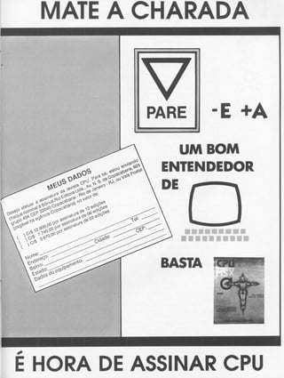 Revista CPU MSX - No. 23 - 1988