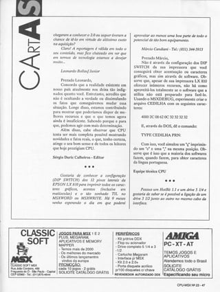 Revista CPU MSX - No. 23 - 1988