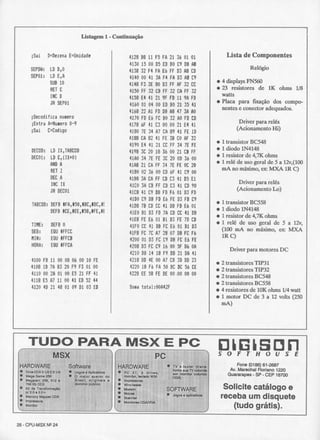 Revista CPU MSX - No. 24 - 1988