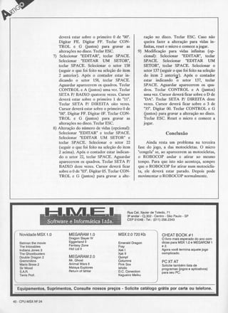 Revista CPU MSX - No. 24 - 1988