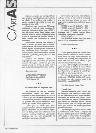 Revista CPU MSX - No. 24 - 1988