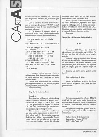 Revista CPU MSX - No. 24 - 1988