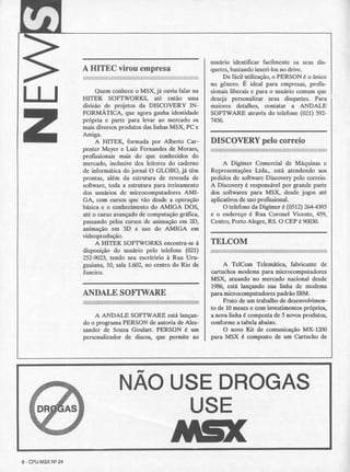 Revista CPU MSX - No. 24 - 1988