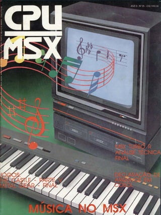 Revista CPU MSX - No. 25 - 1988