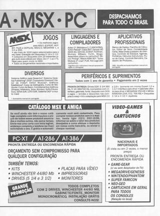 Revista CPU MSX - No. 25 - 1988