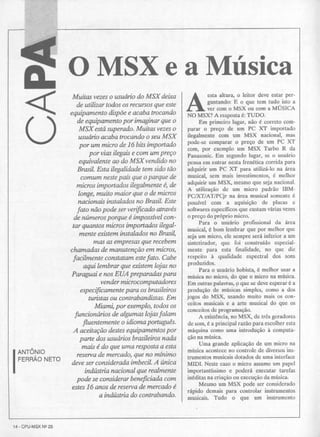 Revista CPU MSX - No. 25 - 1988