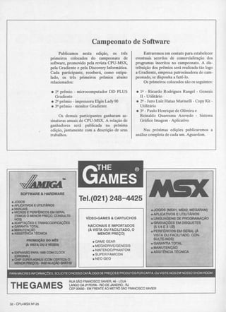 Revista CPU MSX - No. 25 - 1988
