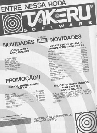 Revista CPU MSX - No. 25 - 1988