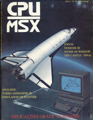 Revista CPU MSX - No. 26 - 1988