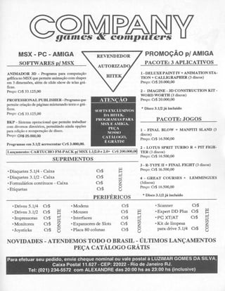 Revista CPU MSX - No. 26 - 1988