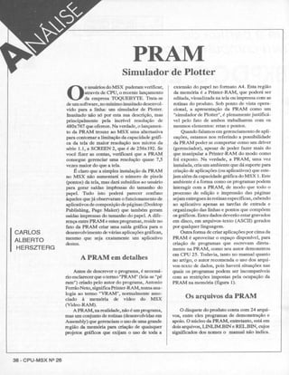 Revista CPU MSX - No. 26 - 1988