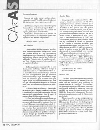 Revista CPU MSX - No. 26 - 1988