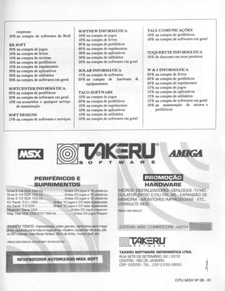 Revista CPU MSX - No. 26 - 1988