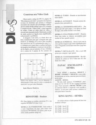 Revista CPU MSX - No. 26 - 1988