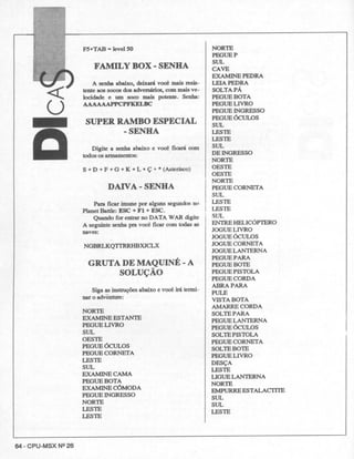 Revista CPU MSX - No. 26 - 1988