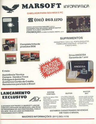 Revista CPU MSX - No. 26 - 1988