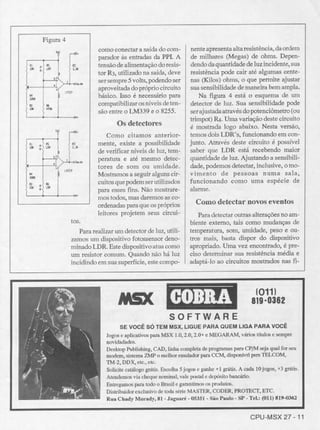 Revista CPU MSX - No. 27 - 1988