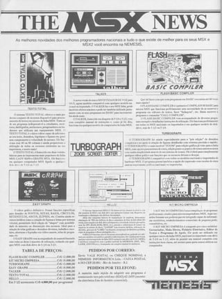 Revista CPU MSX - No. 27 - 1988