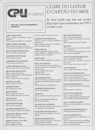 Revista CPU MSX - No. 27 - 1988